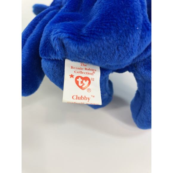 Ty Beanie Babies Bear Bundle (3pcs) Kicks, Clubby And B.B. Bear - Picture 11 of 16